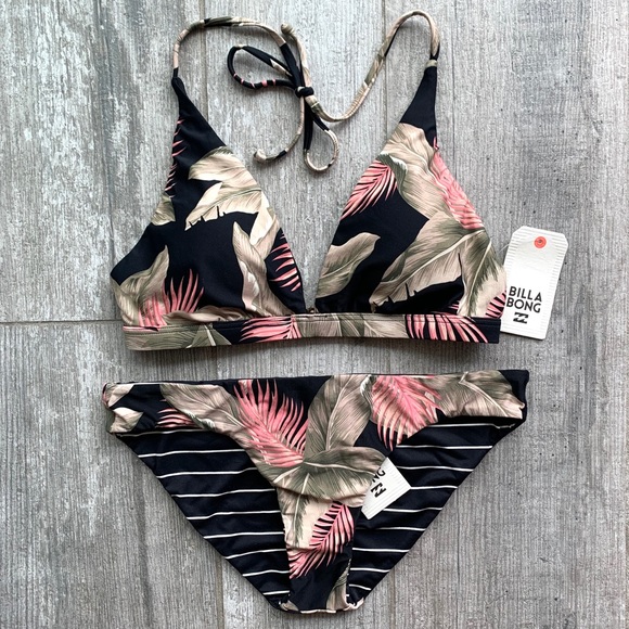 🔥🔥BILLABONG - HALTER TRI BIKINI SET🔥🔥 - Picture 4 of 7
